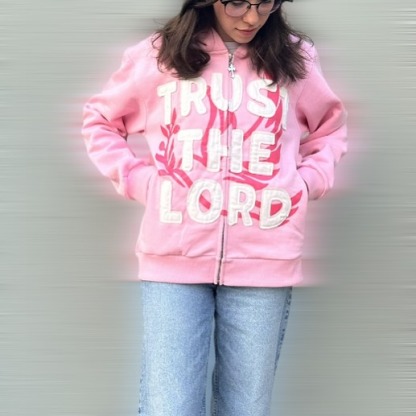 Trust The Lord  Zip Hoodie 