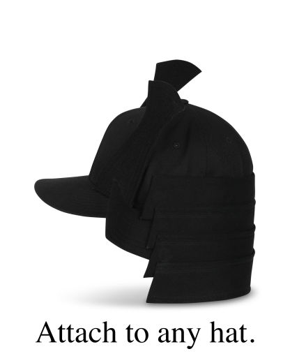 Magnetic Kabuto Attachments - Black