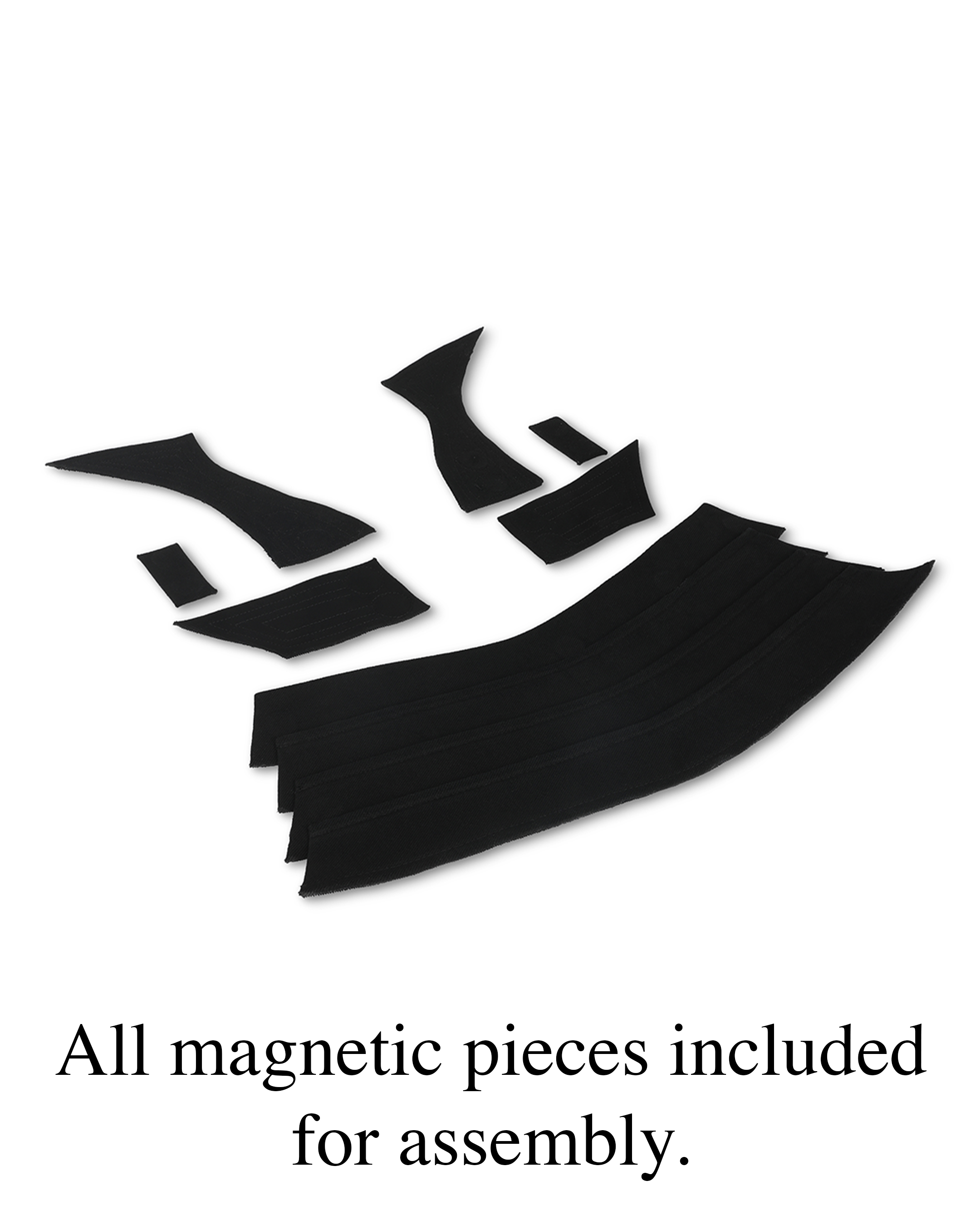 Magnetic Kabuto Attachments - Black