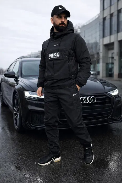 Top quality! Men's fleece tracksuit