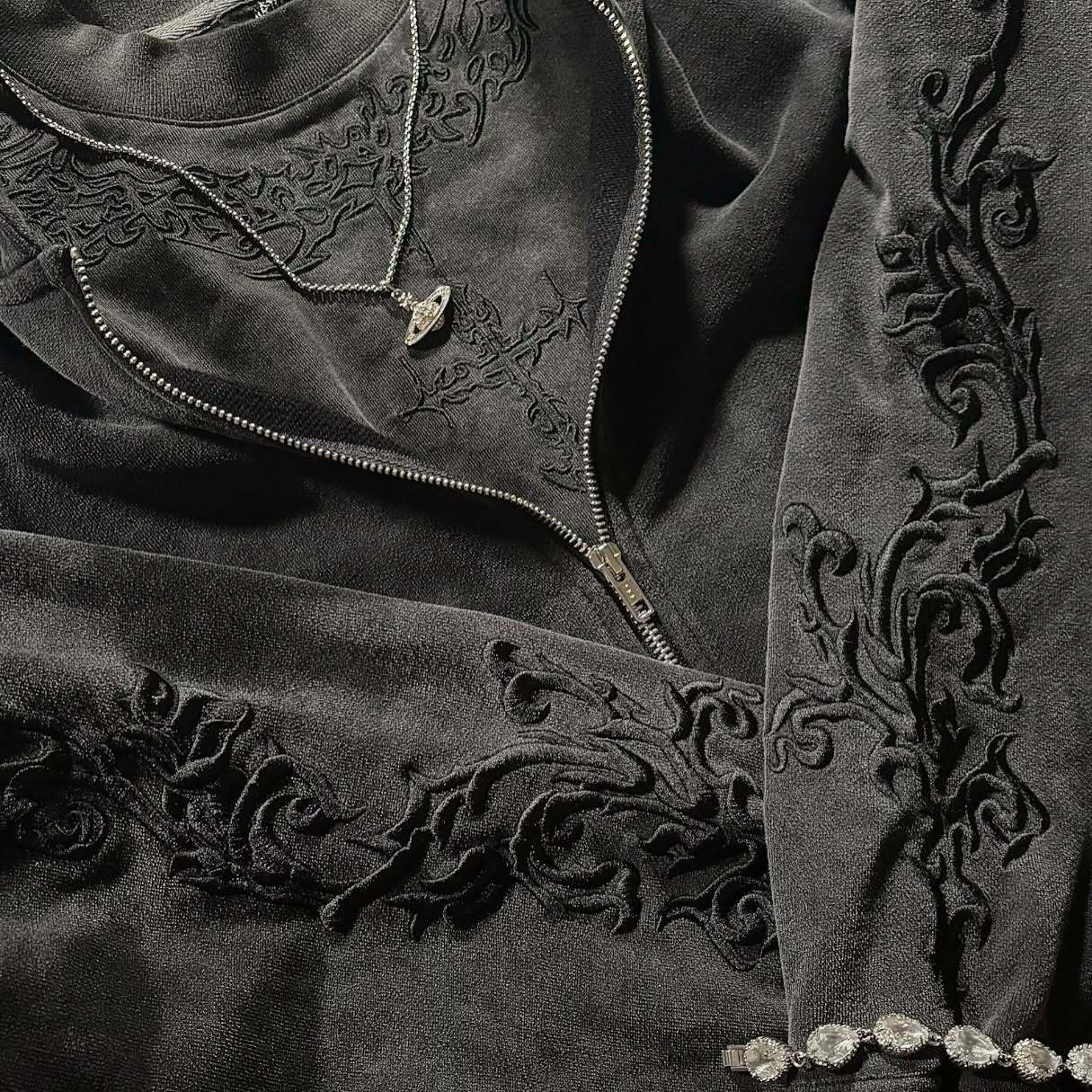 Stylish Casual Street Eternal Vines Hoodie