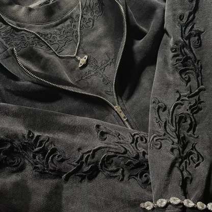 Stylish Casual Street Eternal Vines Hoodie