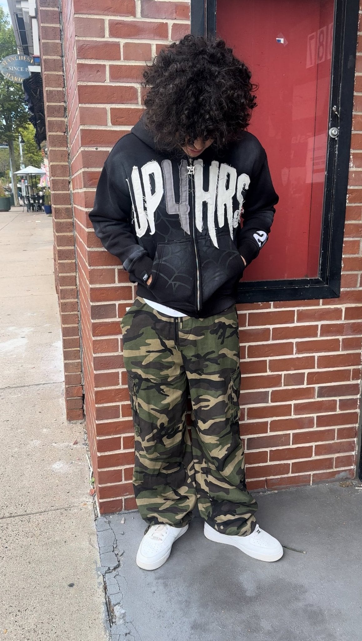 Zipper hoodie set