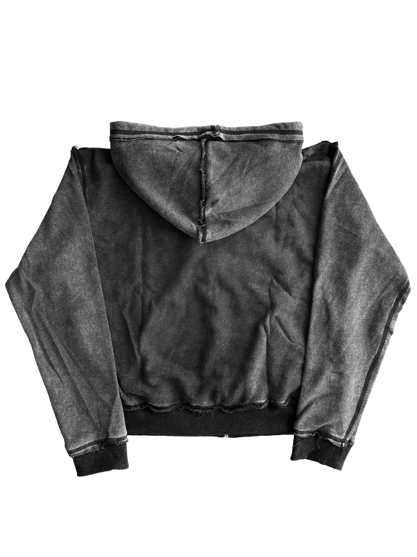 Spider Vintage Zip-Up Hoodie