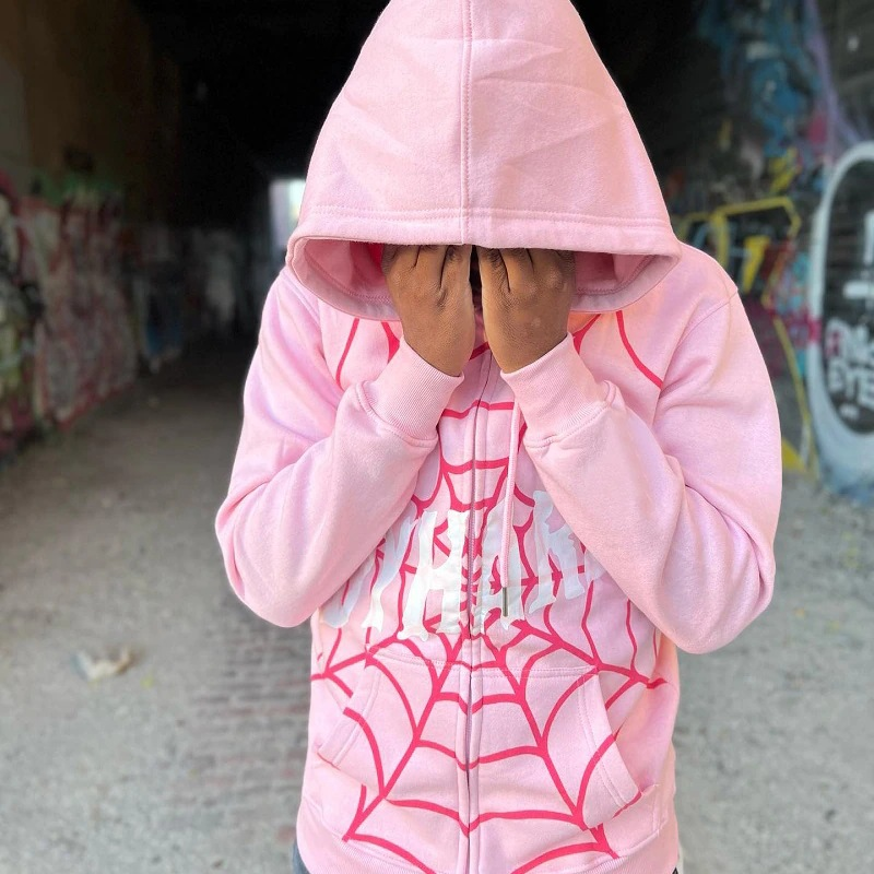 Retro Casual Street Full Zip Hoodie