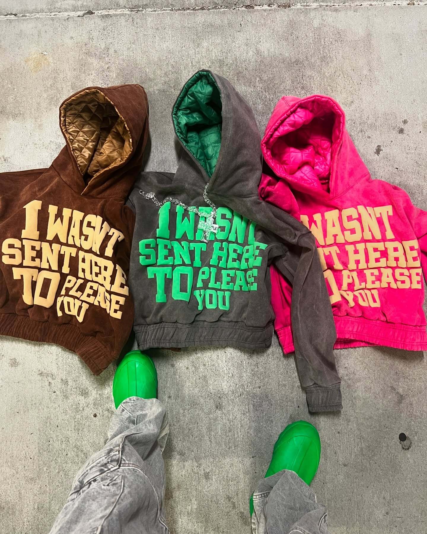 Was't here to please you hoodie