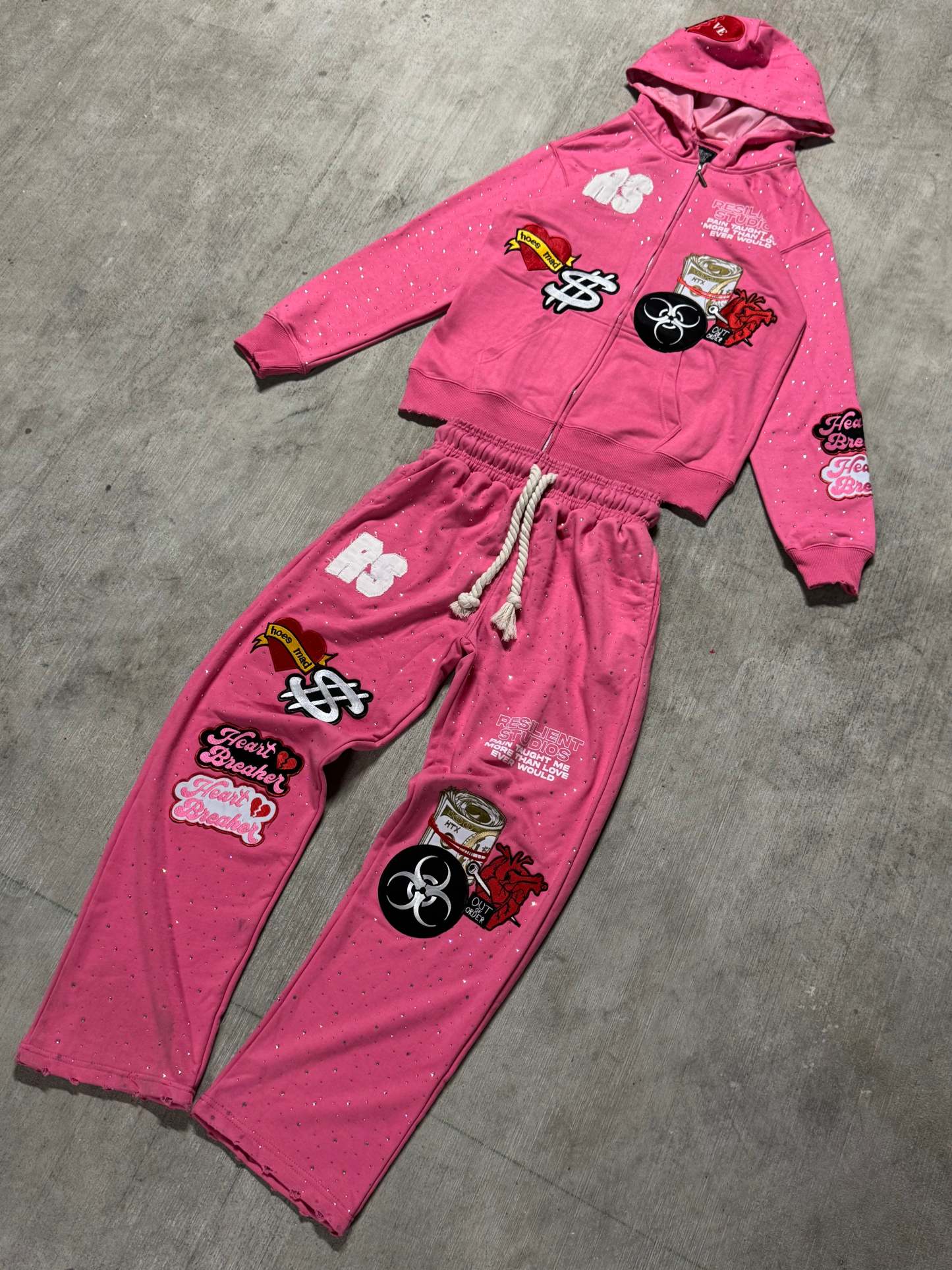 RS SWEATSUIT- PINK