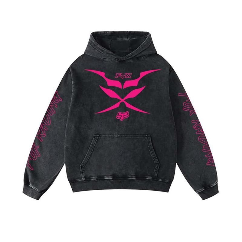Retro Fox Racing Off-road Washed Hoodie 