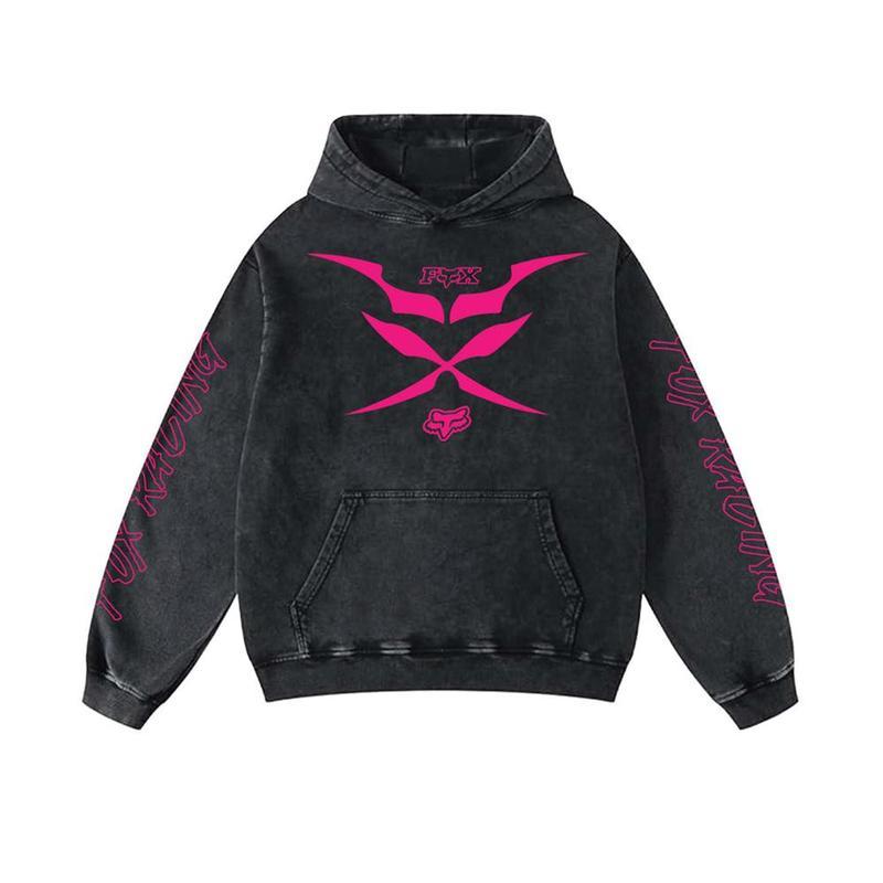 Retro Fox Racing Off-road Washed Hoodie 