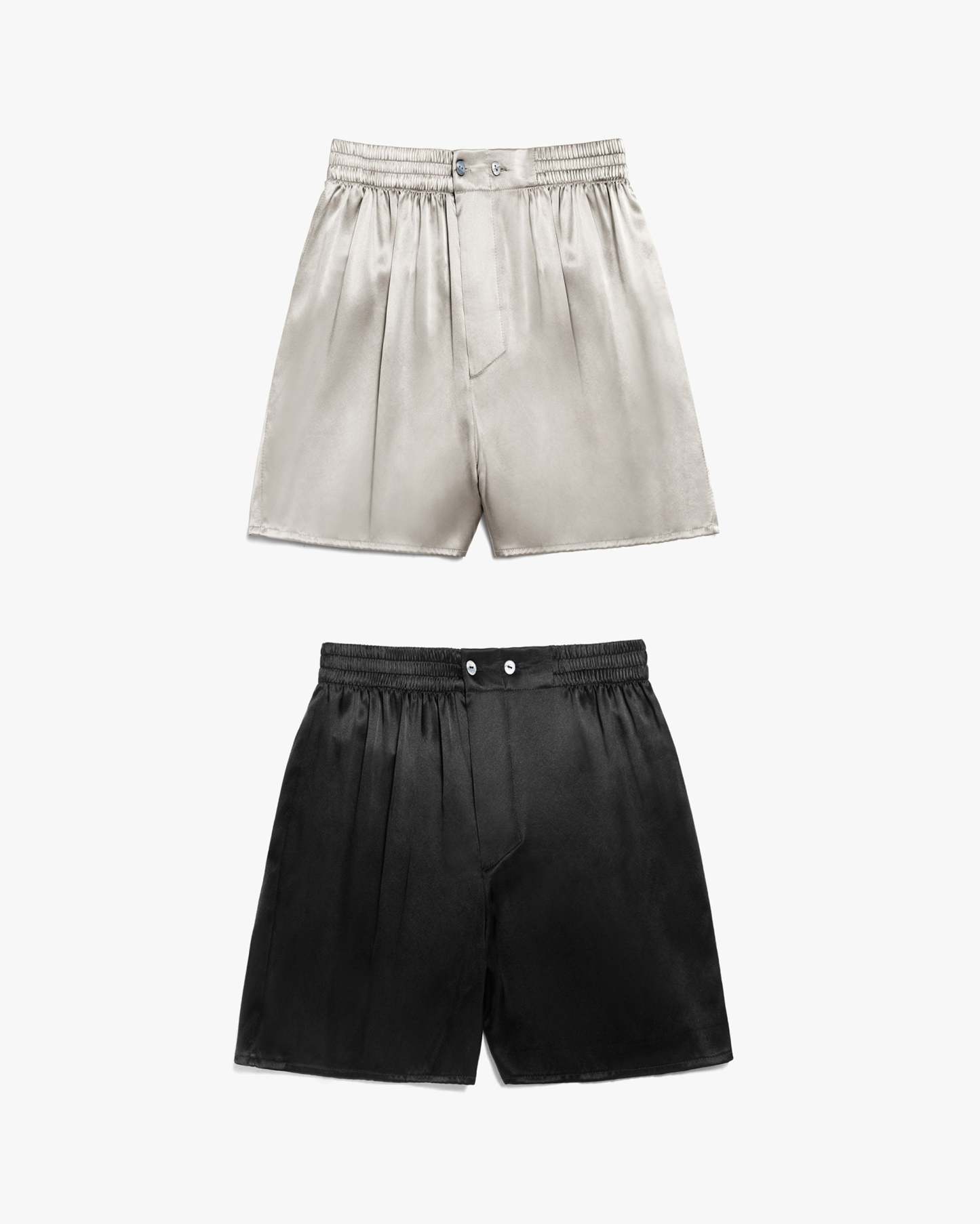 Black & Silver Gray