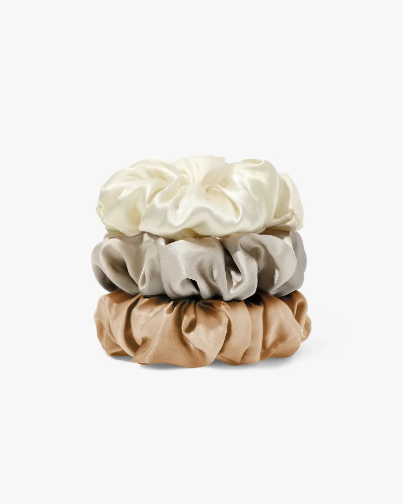 Gift-Skinny Silk Scrunchies