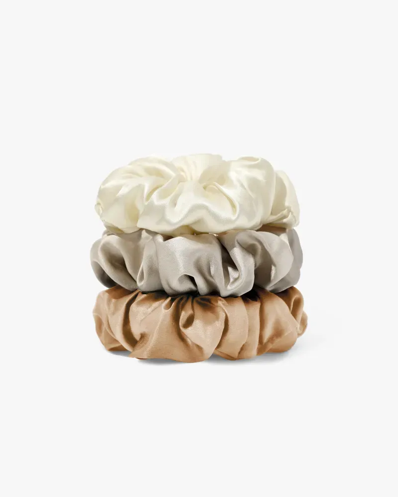 Gift-Skinny Silk Scrunchies
