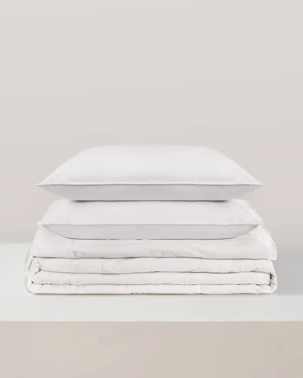 Washable & Breathable Silk Duvet And Pillow Set
