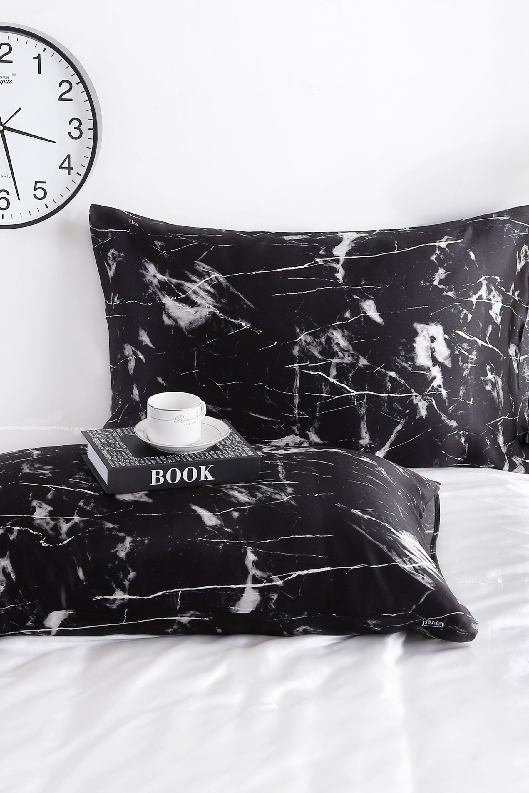 #color_Schwarzer Marmor Muster