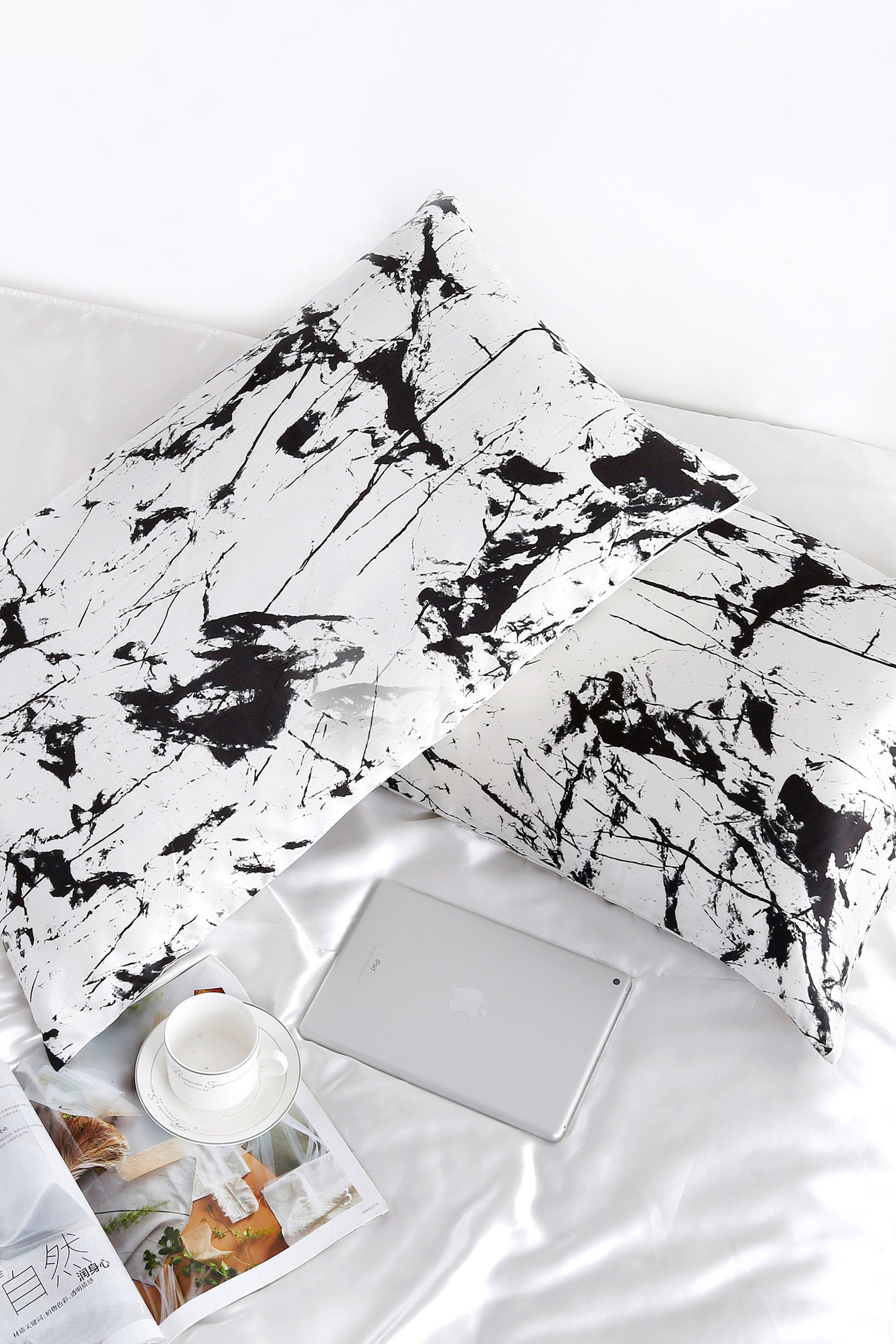 #color_Weißer Marmor Muster