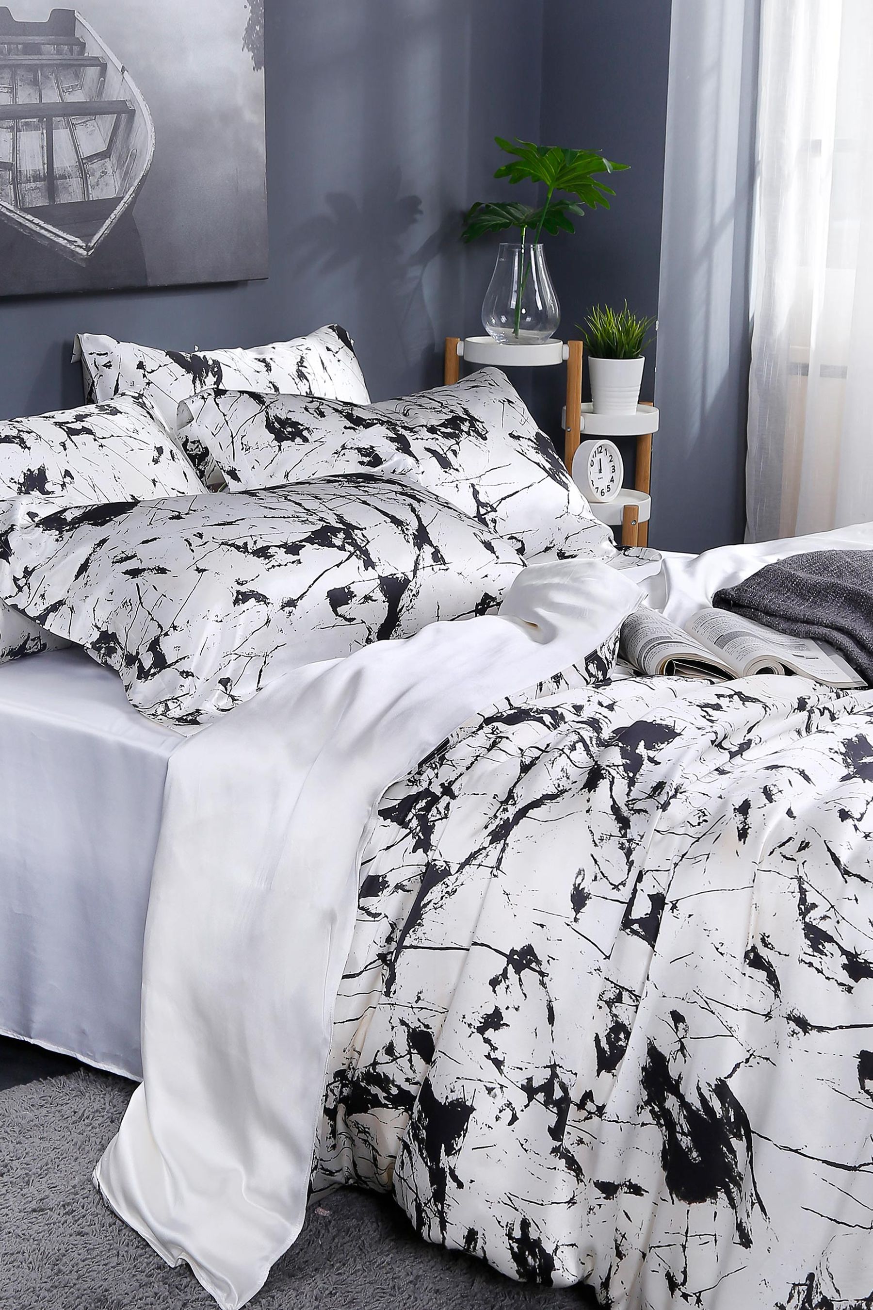 #color_Weißer Marmor Muster