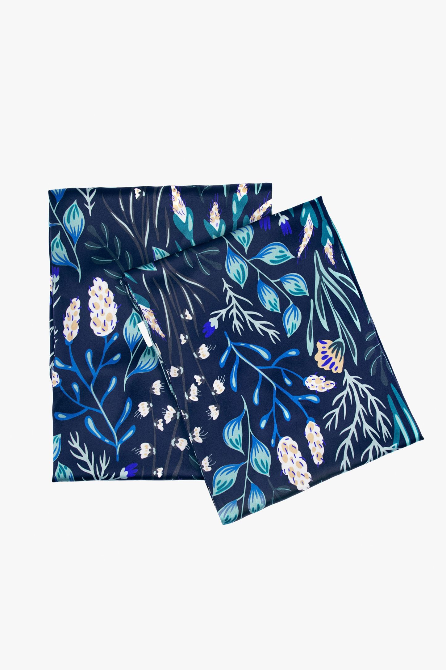 #color_Weiße Blume mit Blau