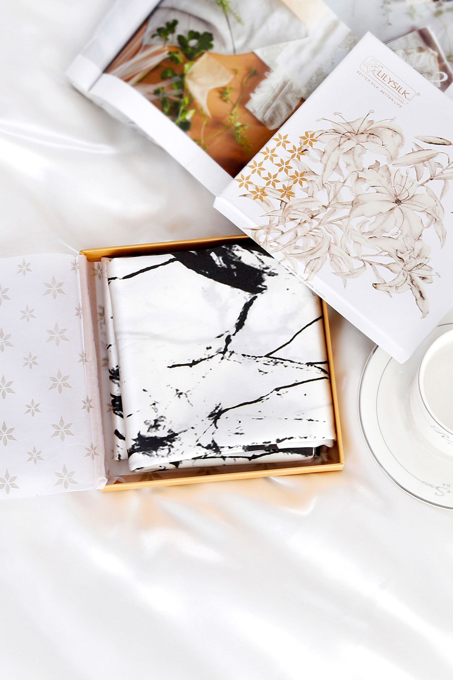 #color_Weißer Marmor Muster