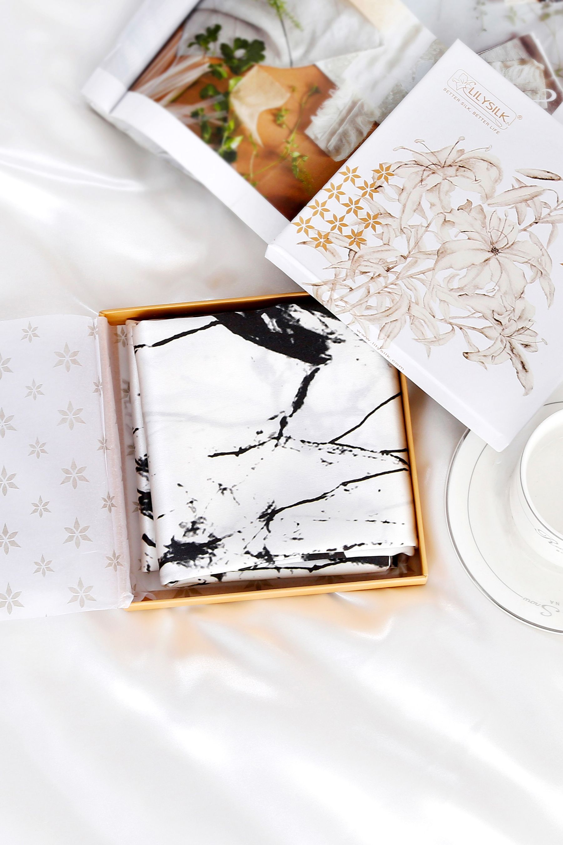 #color_Weißer Marmor Muster