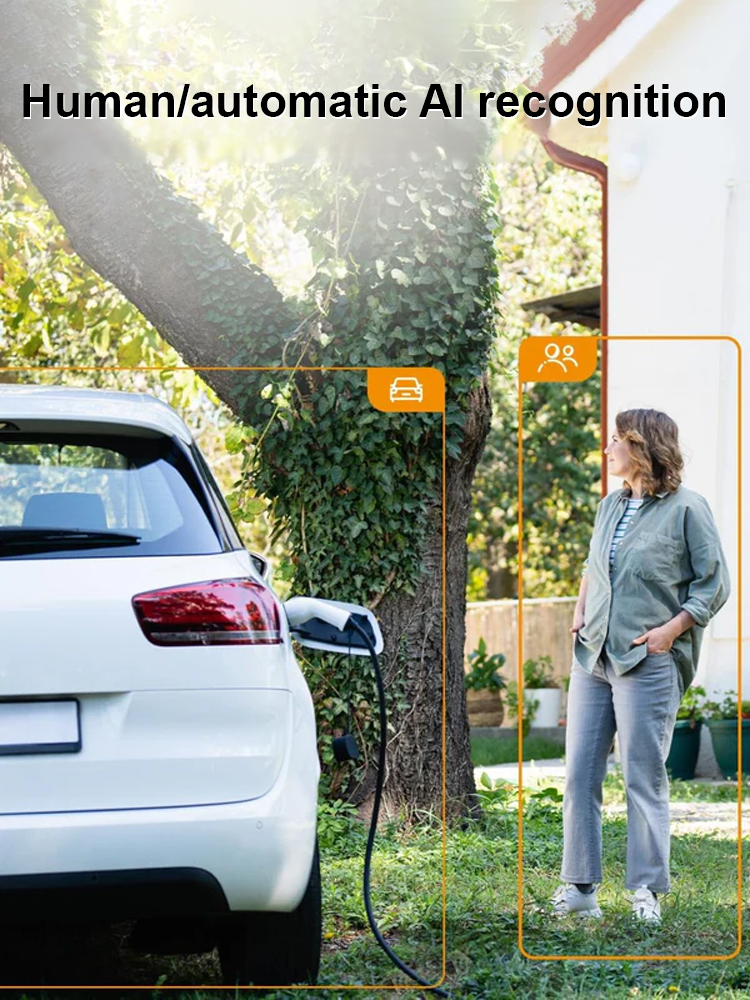Germany's most advanced surveillance camera does not require any wireless wifi network, just plug it in to connect to your phone. 5MP high-definition picture quality, clear picture, 360-degree rotation without blind spots to see anywhere you want to see