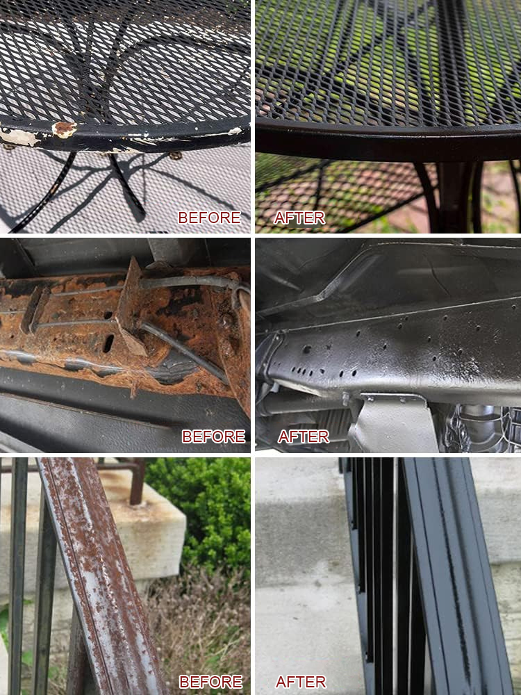 The latest rust removal paint for metal in 2025, the latest rust removal patent from the University of Munich, is designed to react with rust and convert it into a primer, preventing the metal from rusting for 20 years