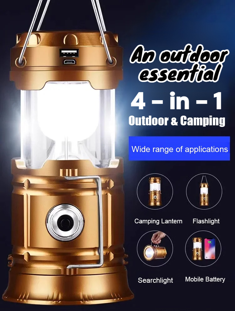 Waterproof Multifunctional Solar Light | Indoor & Outdoor Use | 50% Off Only $44 + Free Shipping