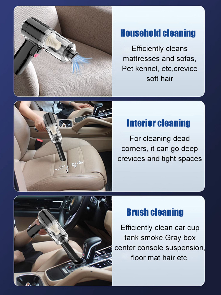 【Multifunctional portable car vacuum cleaner】50%OFF