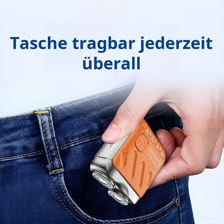 German imported blades, three-second shaving, IP68 waterproof, the whole machine is washable. One charge can be used for 15 days