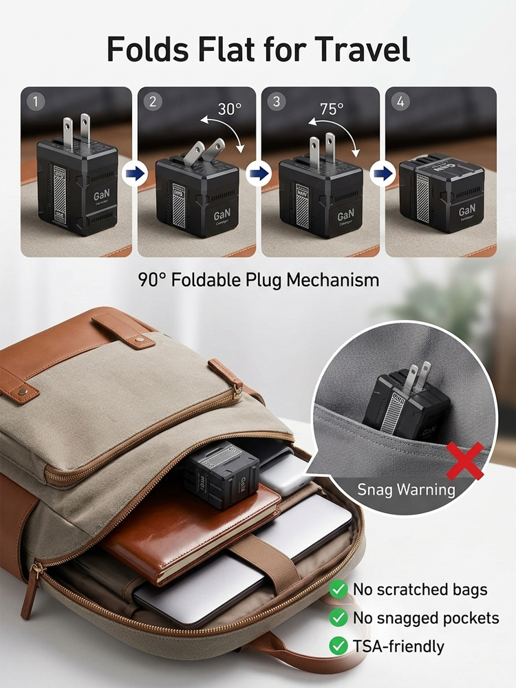 【With Retractable Charging Cable】120W Super Fast Charging Charger