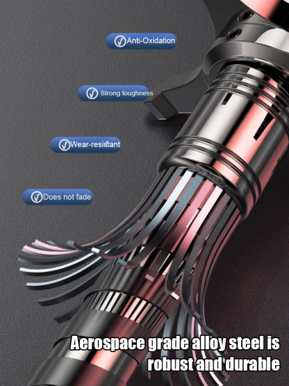 A self-defense tool used by federal police, made of 1095 high-carbon steel, can easily break stones and tempered glass, and will never rust!
