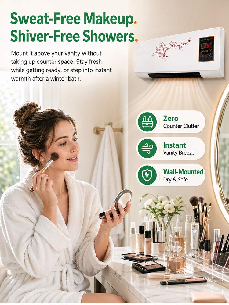 Hot and cold wall-mounted home air conditioner【Seven days of electricity cost only $1】