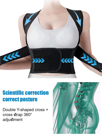 Invisible Anti-Hunchback Posture Corrector for Adults & Kids
