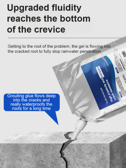【10 seconds to dry】Roof floor crack repair grouting adhesive