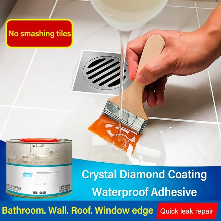  No smash tile kitchen and bathroom transparent waterproof adhesive