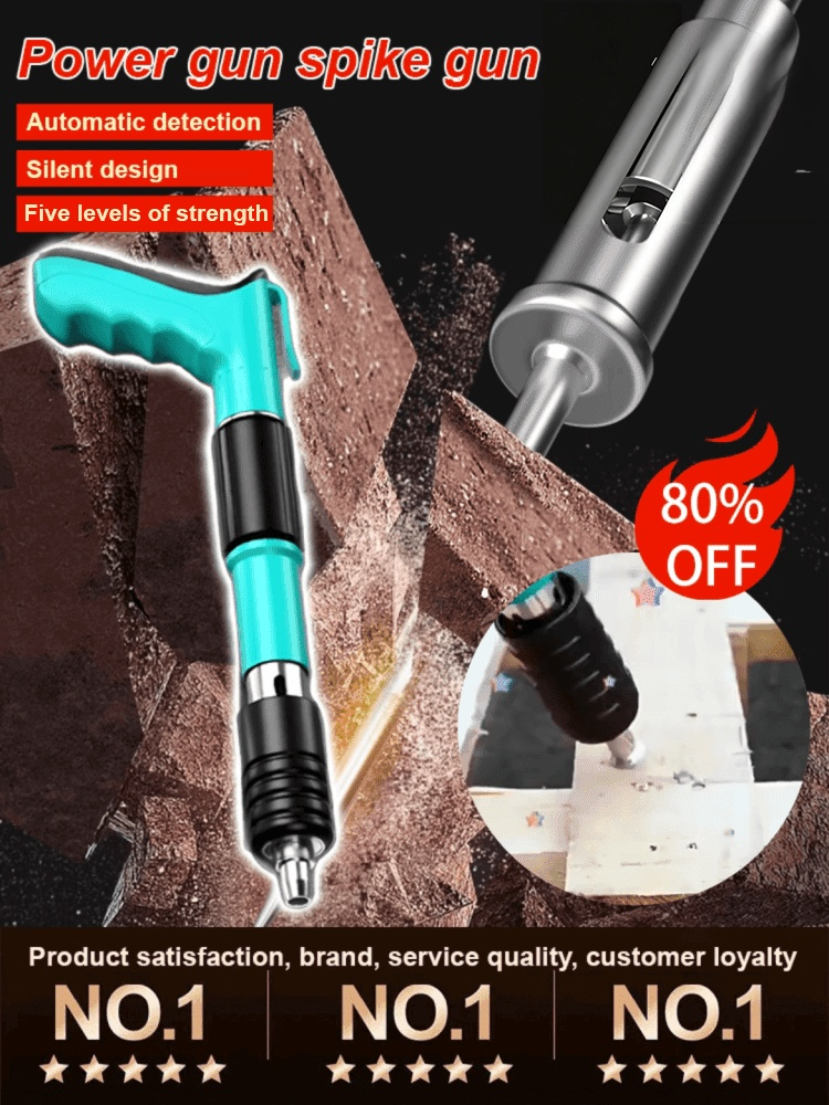 🔨 80% OFF! Heavy-Duty Nail Gun