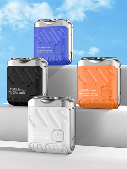 Mini Magnetic Electric Shaver 9000RPM IPX7 Waterproof Type-C Fast Charge Portable Razor