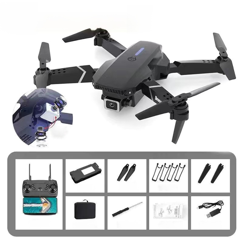 The world's first consumer drone equipped with a triple-camera system, 8K HD video recording, 48-megapixel photo shooting, and a 10-year warranty