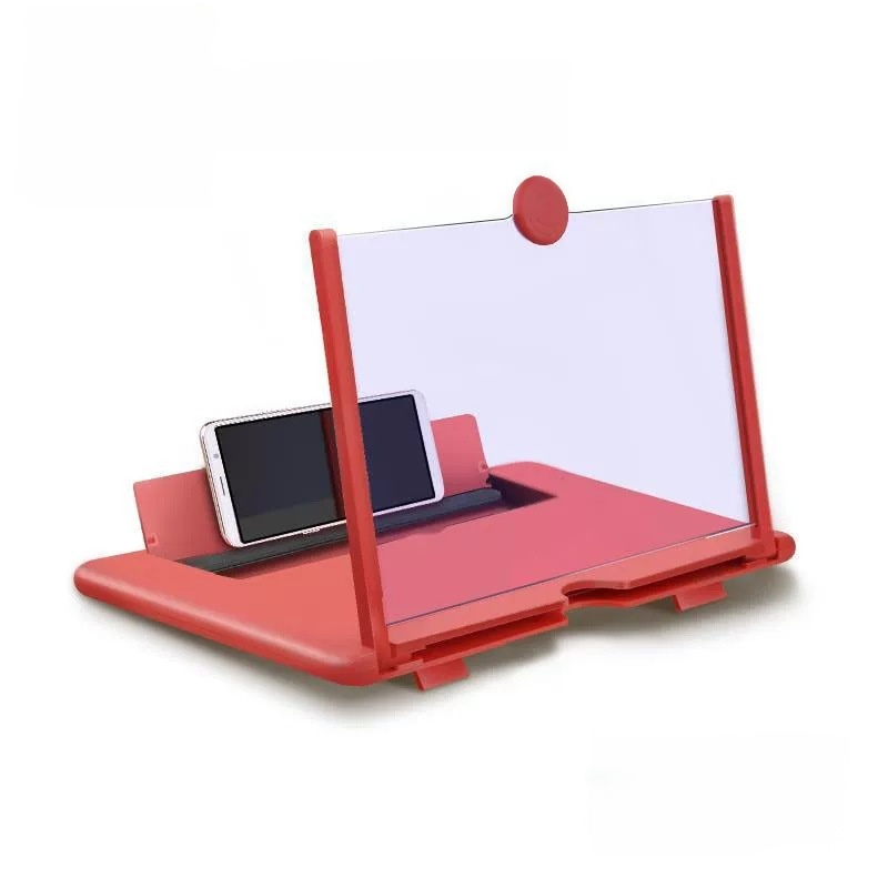HD certified mobile screen amplifier, magnifies the image 3 times while maintaining 1080P HD
