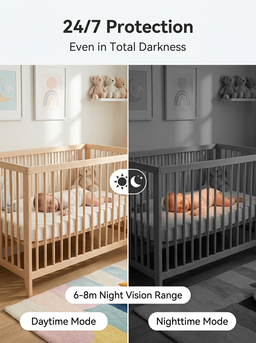 No wires no wifi no problem experience the magnetic x9 camera with 1080p color night vision