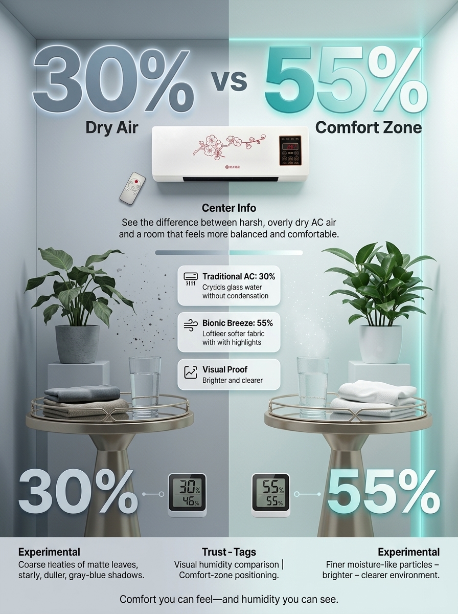 Japanese Military-Grade Cooling Tech! Drops 10℃ in 5 Secs. 20dB Ultra-Quiet Heater - Cooler Combo for Year-Round Comfort