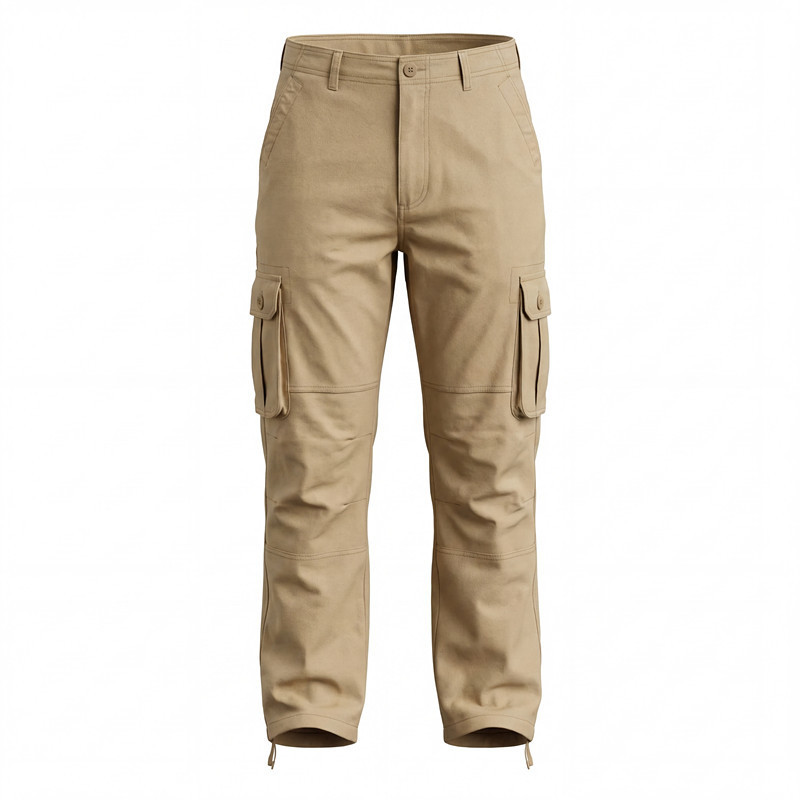 Ten-year durable oversized 6-pocket wrinkle-free and wear-resistant work pants