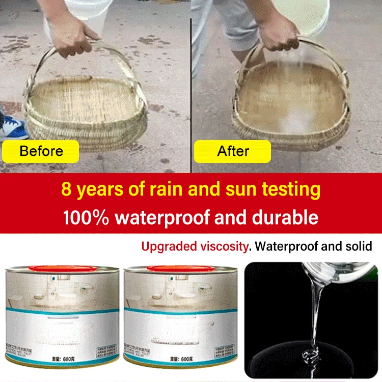  No smash tile kitchen and bathroom transparent waterproof adhesive