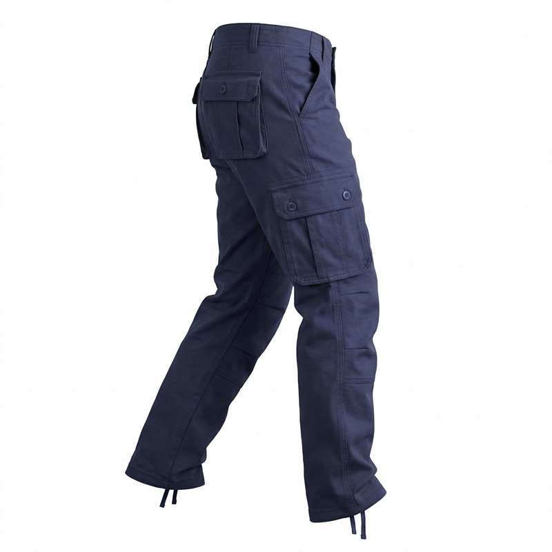 Ten-year durable oversized 6-pocket wrinkle-free and wear-resistant work pants