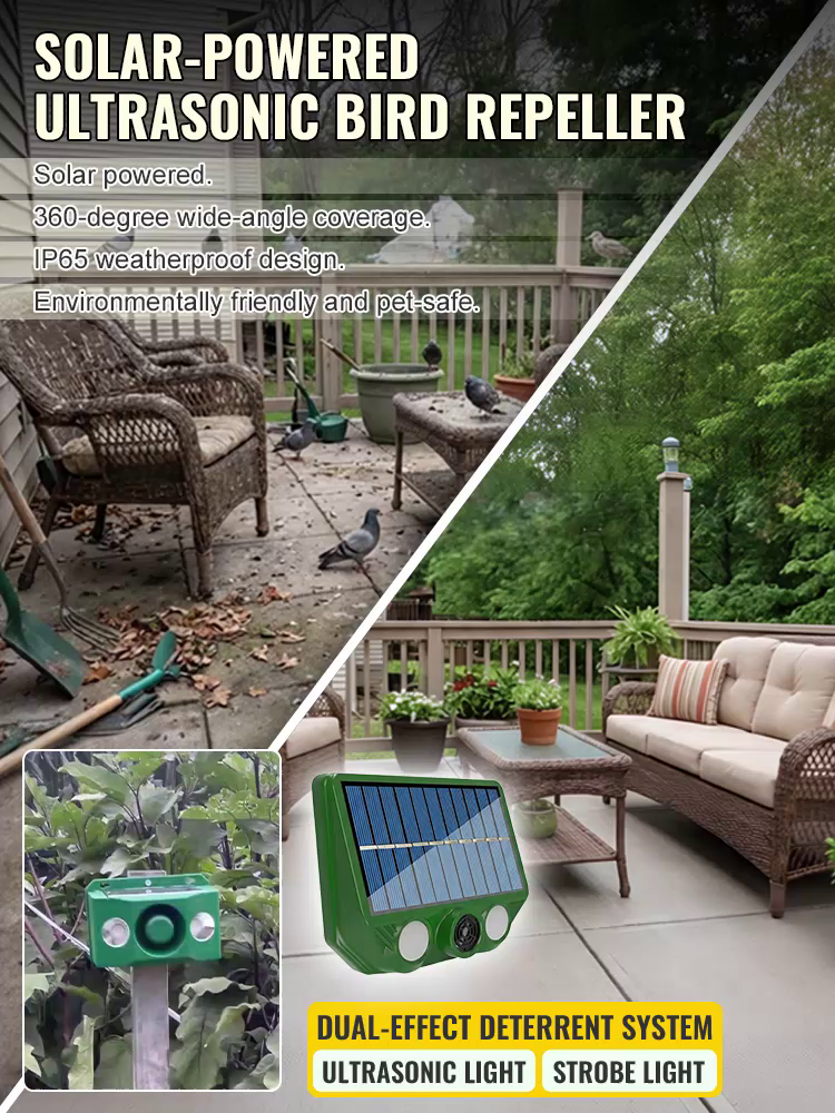Co-Developed by Cornell -Caltech! Smart Ultrasonic Repeller Builds an Invisible Defense for Your Yard in 2 Minutes