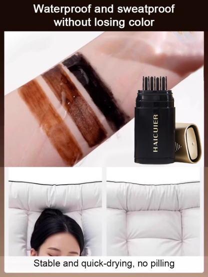 3-Second Cover White Hair Without Damage: Plant Extract Portable Hair Dye Pen