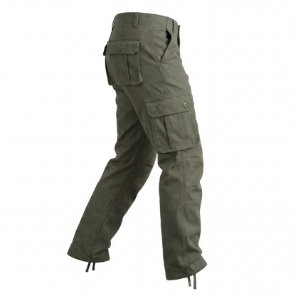Ten-year durable oversized 6-pocket wrinkle-free and wear-resistant work pants