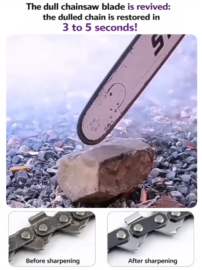 Hand-Cranked Chain Sharpener Chainsaw Chain Sharpener Chain Sharpening Tool