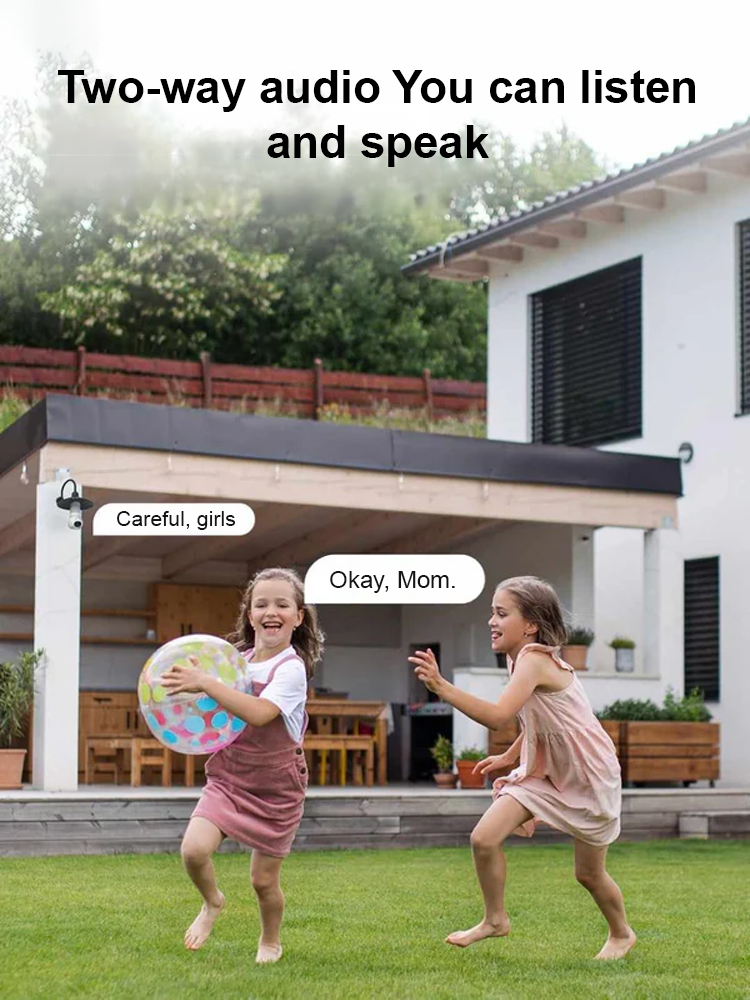 Germany's most advanced surveillance camera does not require any wireless wifi network, just plug it in to connect to your phone. 5MP high-definition picture quality, clear picture, 360-degree rotation without blind spots to see anywhere you want to see