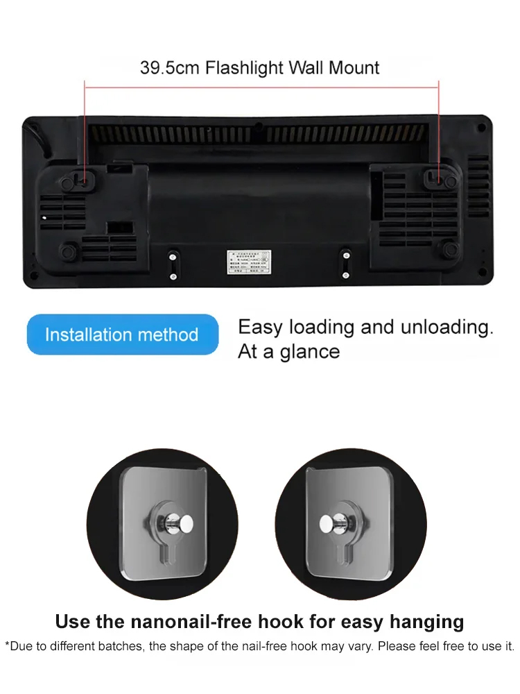 Hot and cold wall-mounted home air conditioner【10-year warranty】