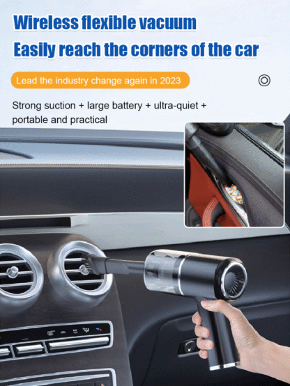 【Multifunctional portable car vacuum cleaner】50%OFF